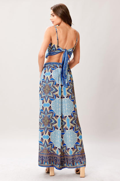 Azure Mandala Woven Set