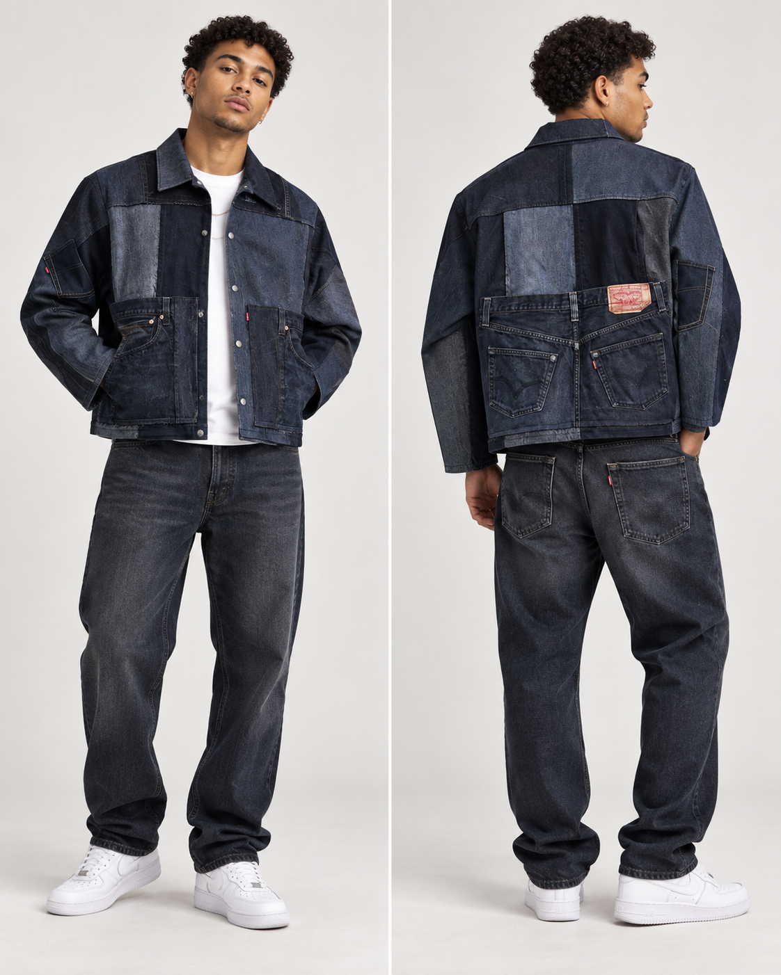 Dark Denim Pocket Jacket