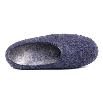 Astoria Noir Wool House Slippers