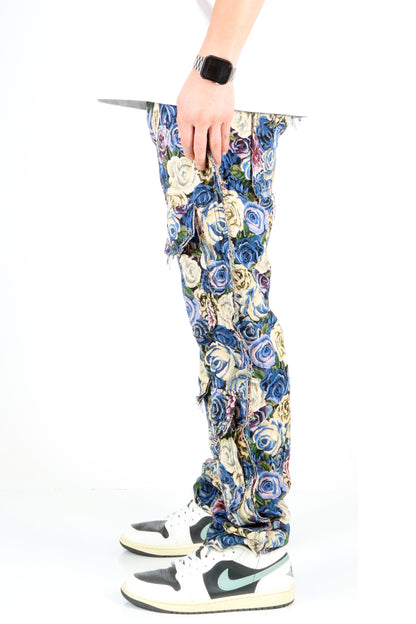 Aster Tapestry Cargo Pants