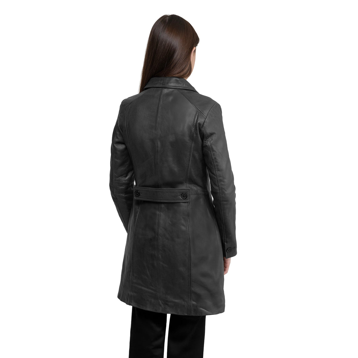 Jammie Women's Lambskin Leather Coat