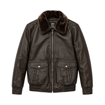 Brandon Flight Leather Jacket