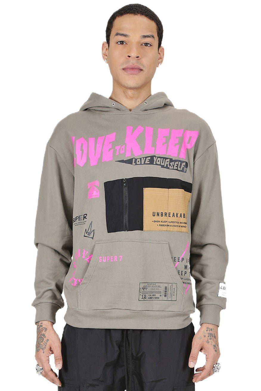 Premium French Terry Graphic Pullover Hoodie