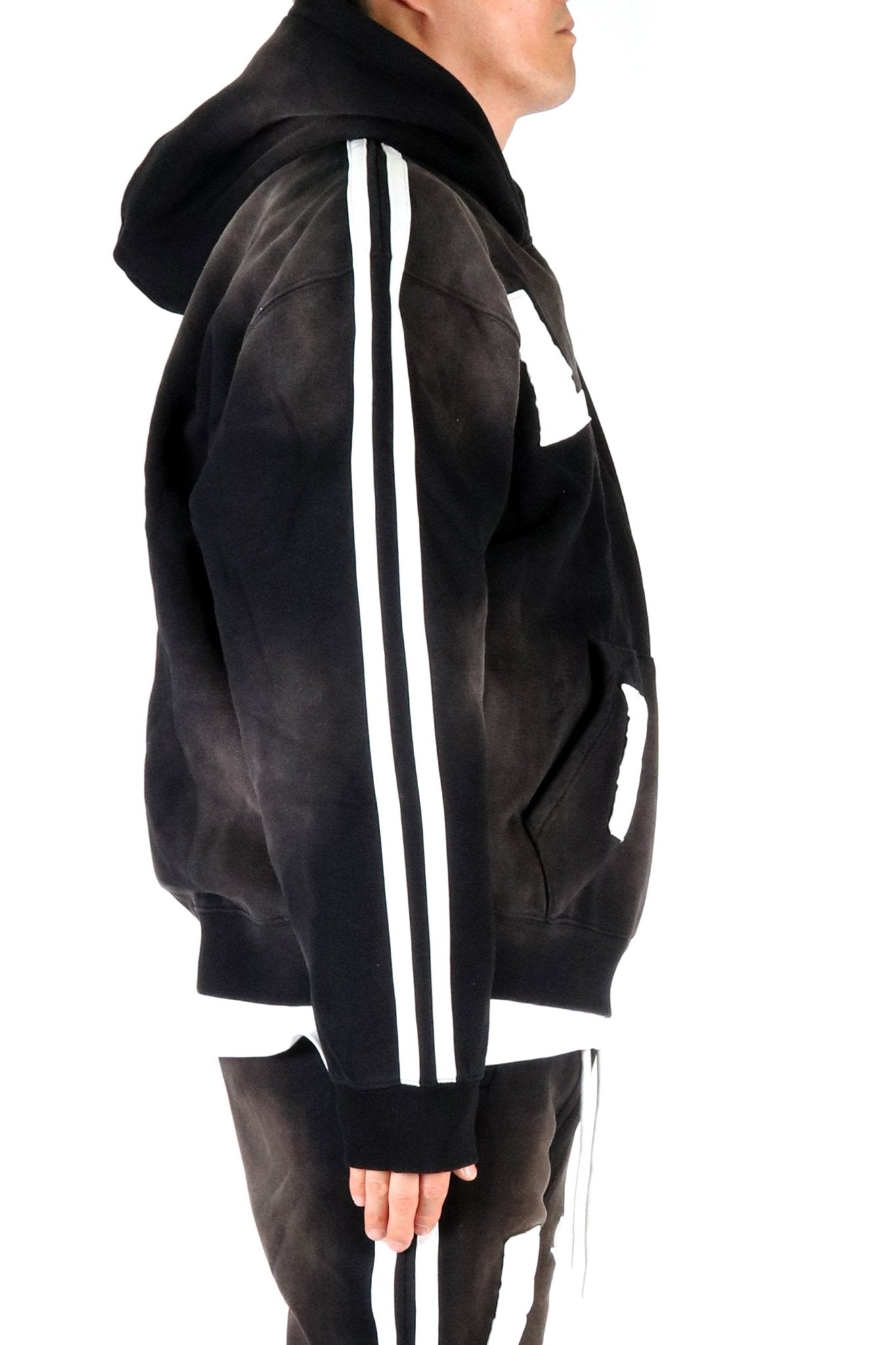 Pebble Heavy Weight Brushed Vintage Pullover Hoodie