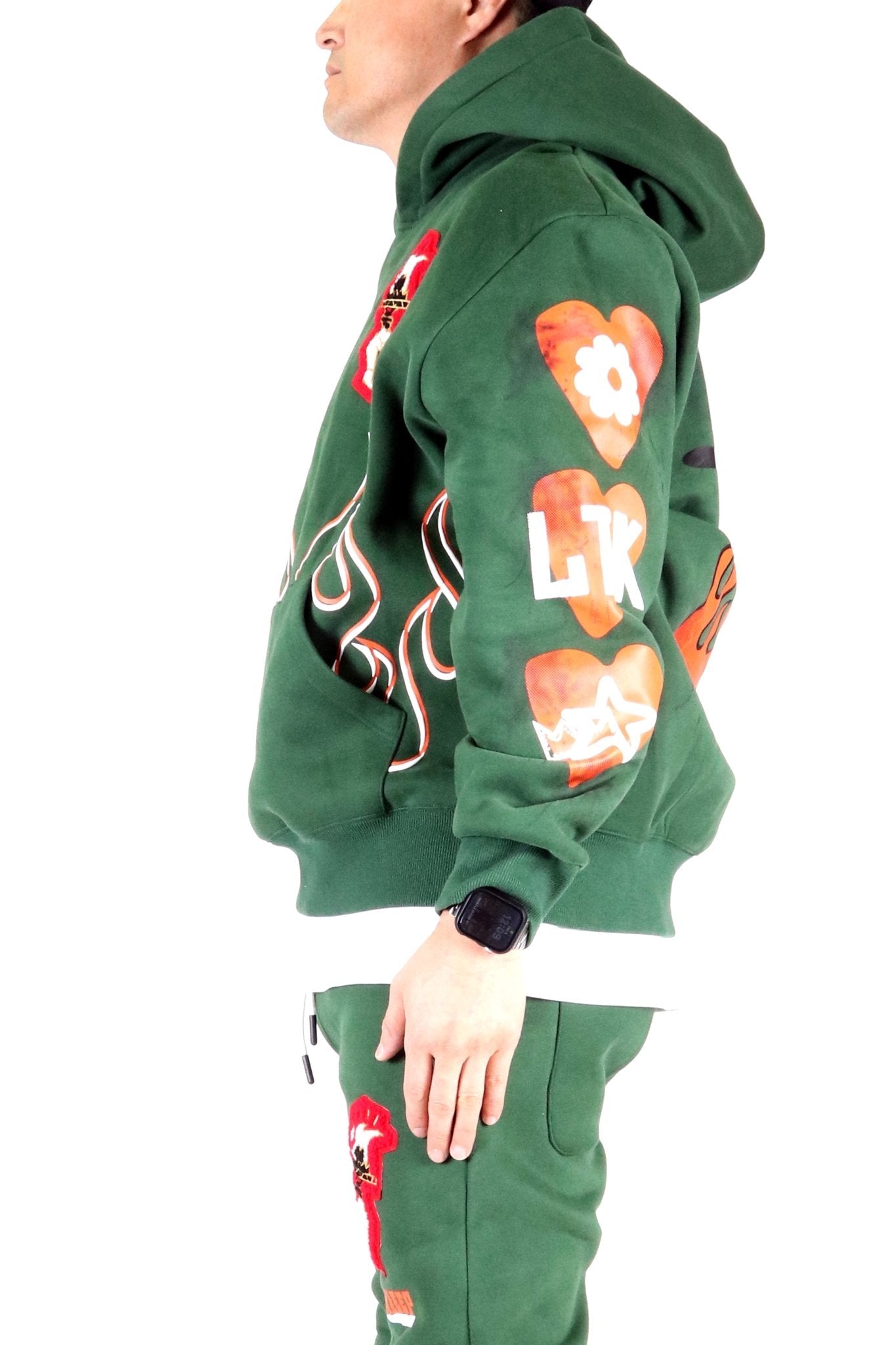Medusa Brushed Graphic Hoodie