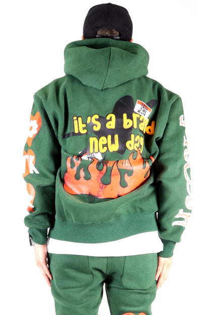 Medusa Brushed Graphic Hoodie
