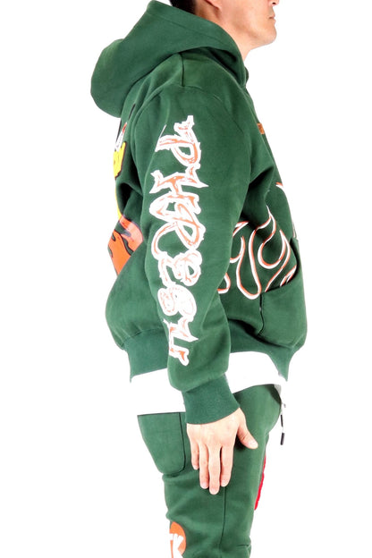 Medusa Brushed Graphic Hoodie