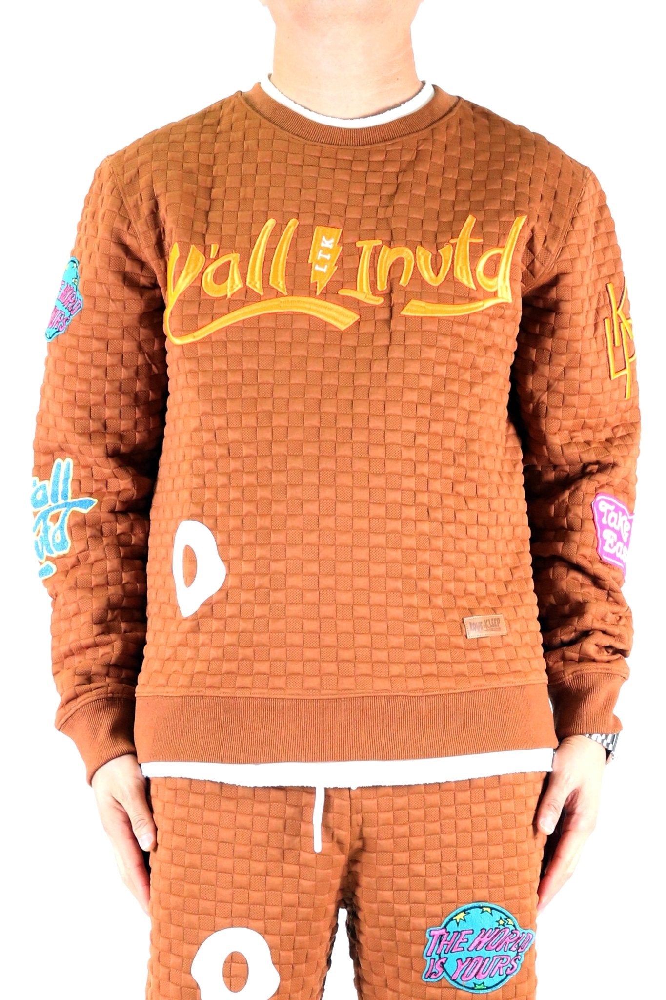 Bronce Waffle Pullover