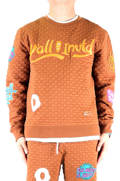 Bronce Waffle Pullover