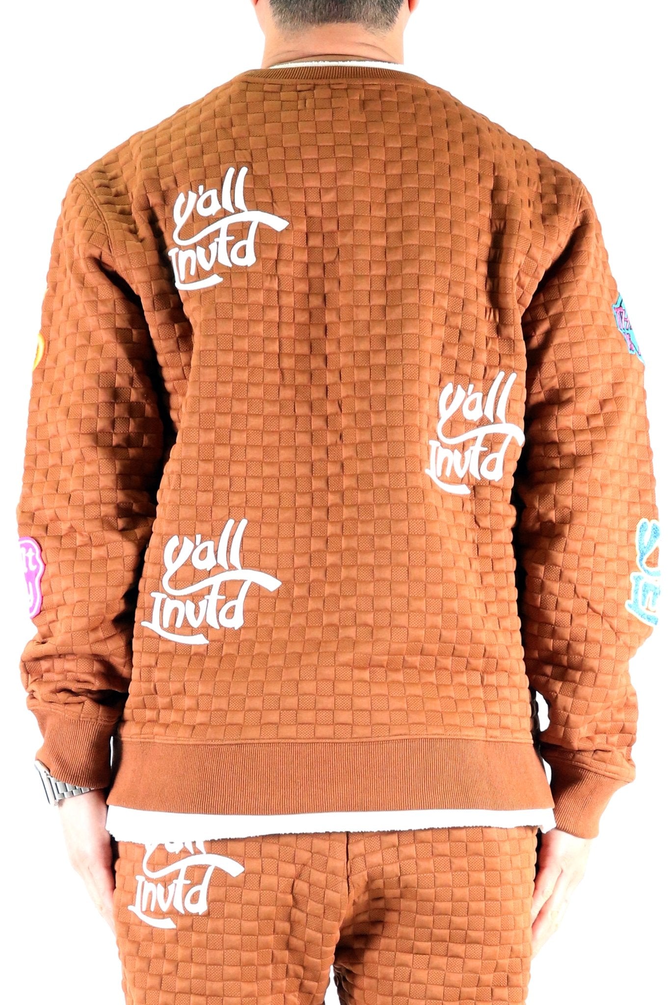 Bronce Waffle Pullover