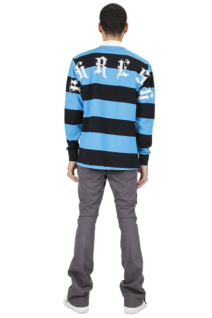Ocean Long Sleeve Polo Shirt