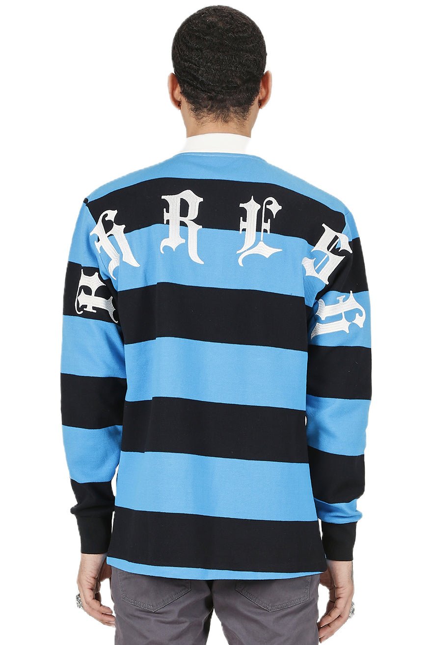 Ocean Long Sleeve Polo Shirt