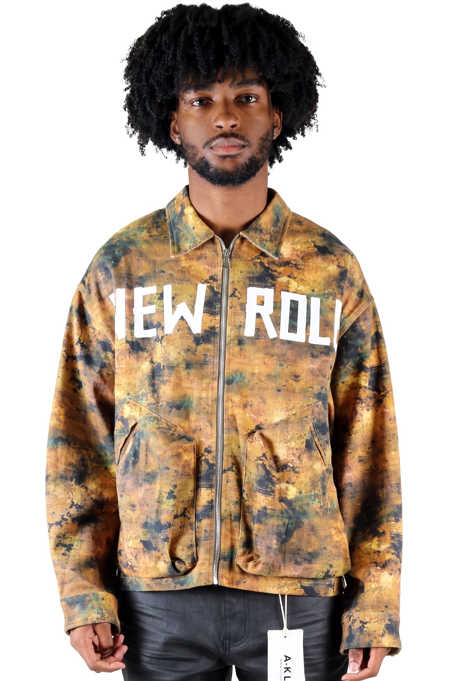 Twill Crop Top Jacket