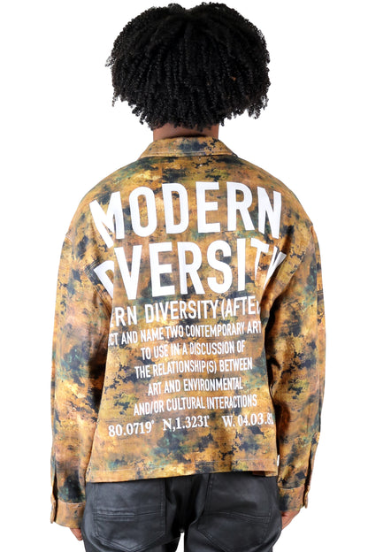 Twill Crop Top Jacket
