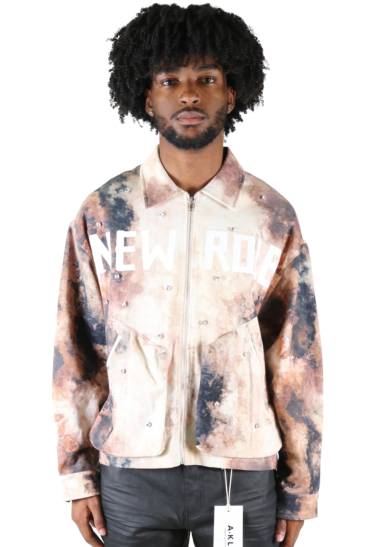 Twill Crop Top Jacket