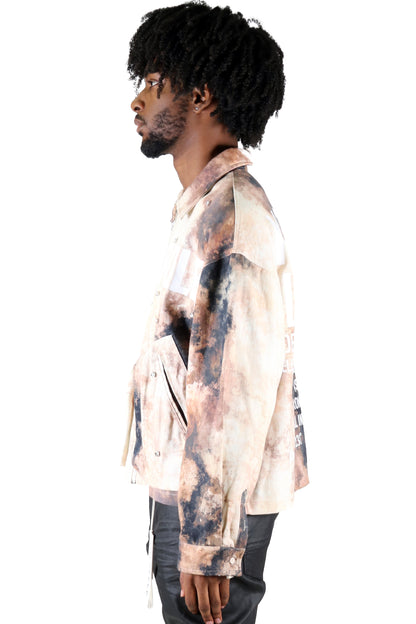 Twill Crop Top Jacket