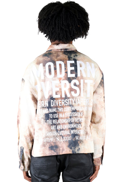 Twill Crop Top Jacket