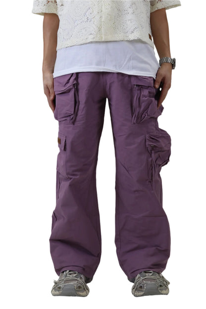 Bolin Till Nylon Cargo Pants | Baggy Fit