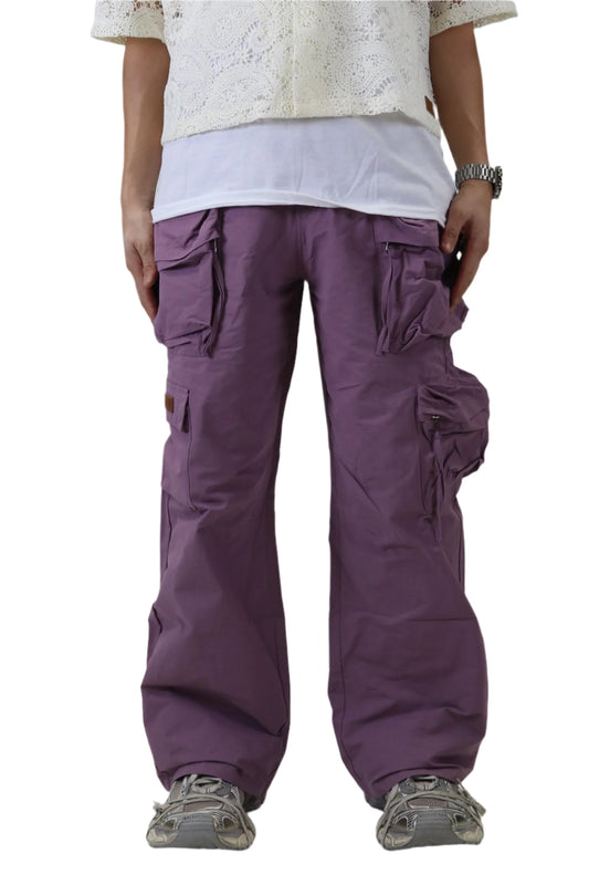 Bolin Till Nylon Cargo Pants | Baggy Fit