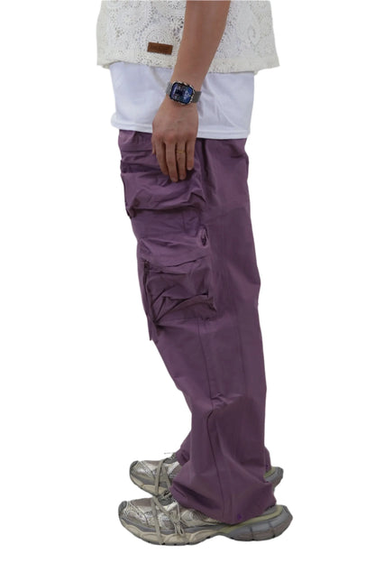Bolin Till Nylon Cargo Pants | Baggy Fit