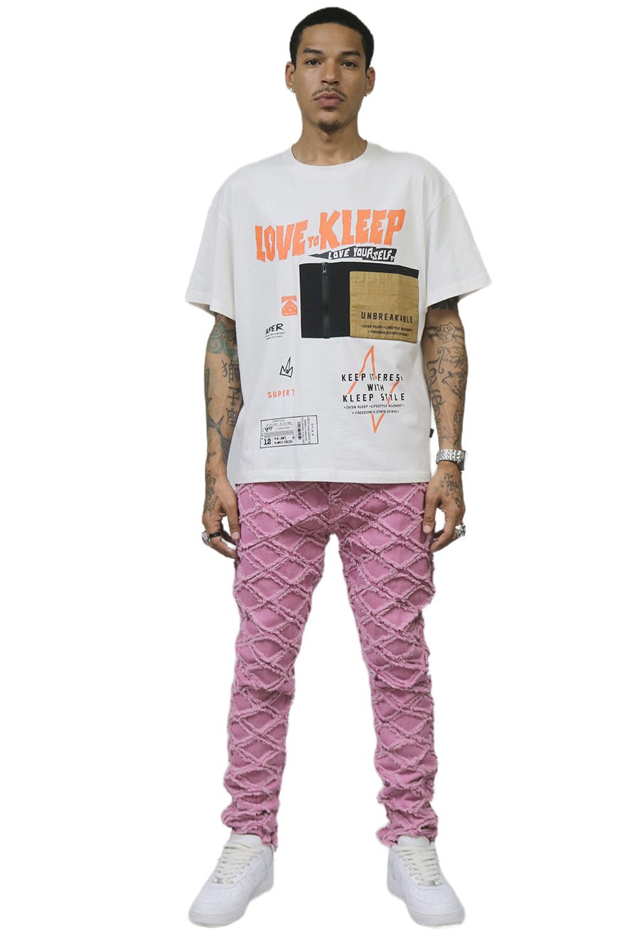 Marvin Rip & Repair Quilted Denim