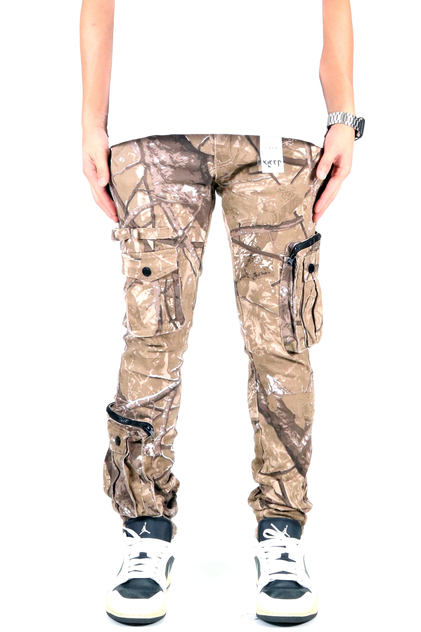 Kudo Twill Forest Camo Cargo Pants