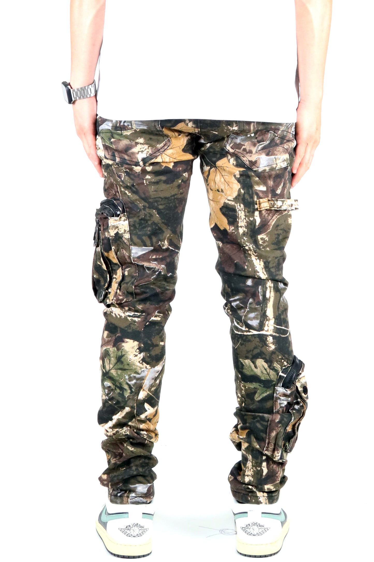 Logan Twill Forest Camo Cargo Pants