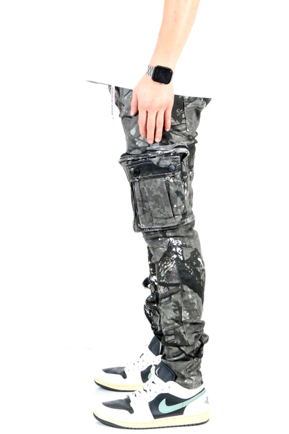 Miel Twill Forest Camo Cargo Pants