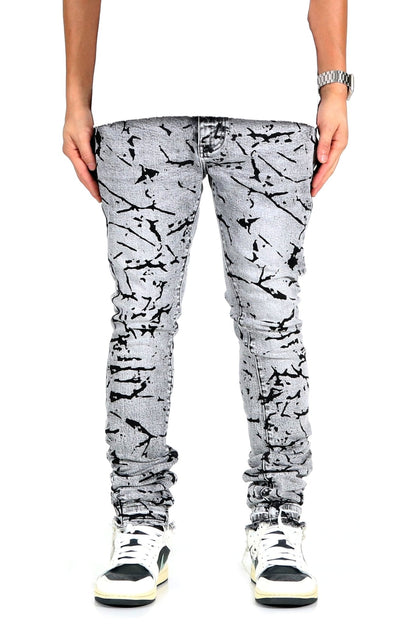 Breck Heavy Washed Skinny Denim