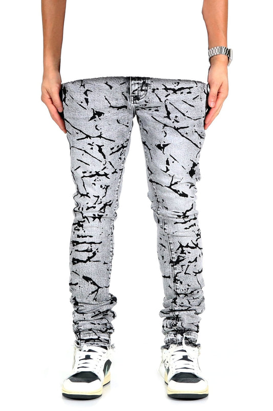 Breck Heavy Washed Skinny Denim