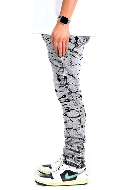 Breck Heavy Washed Skinny Denim