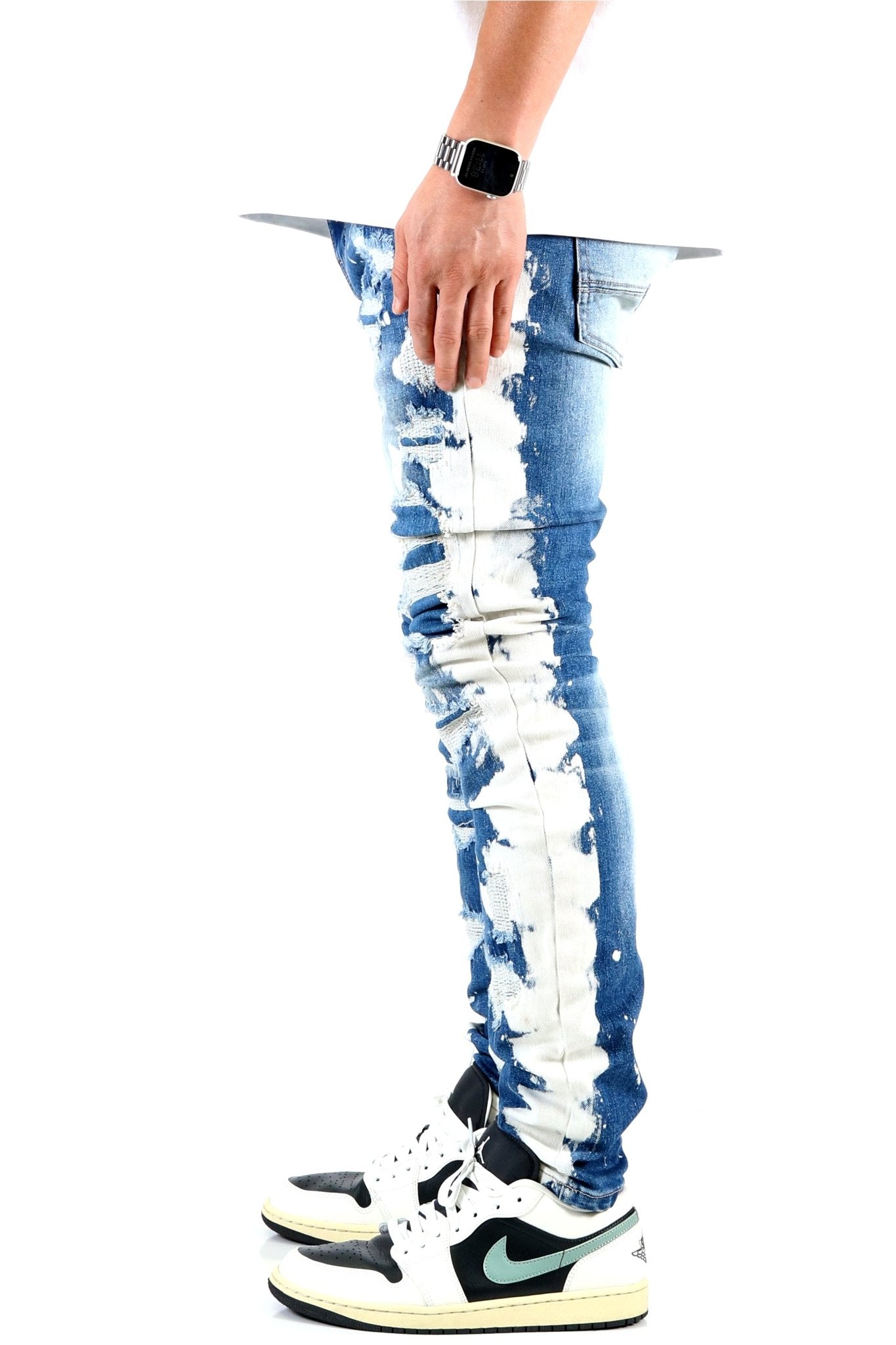 Savage Premium Heavy Washed Skinny Denim Pants