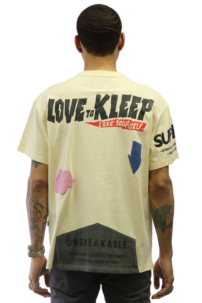 Angora Print & Patch SS Tee