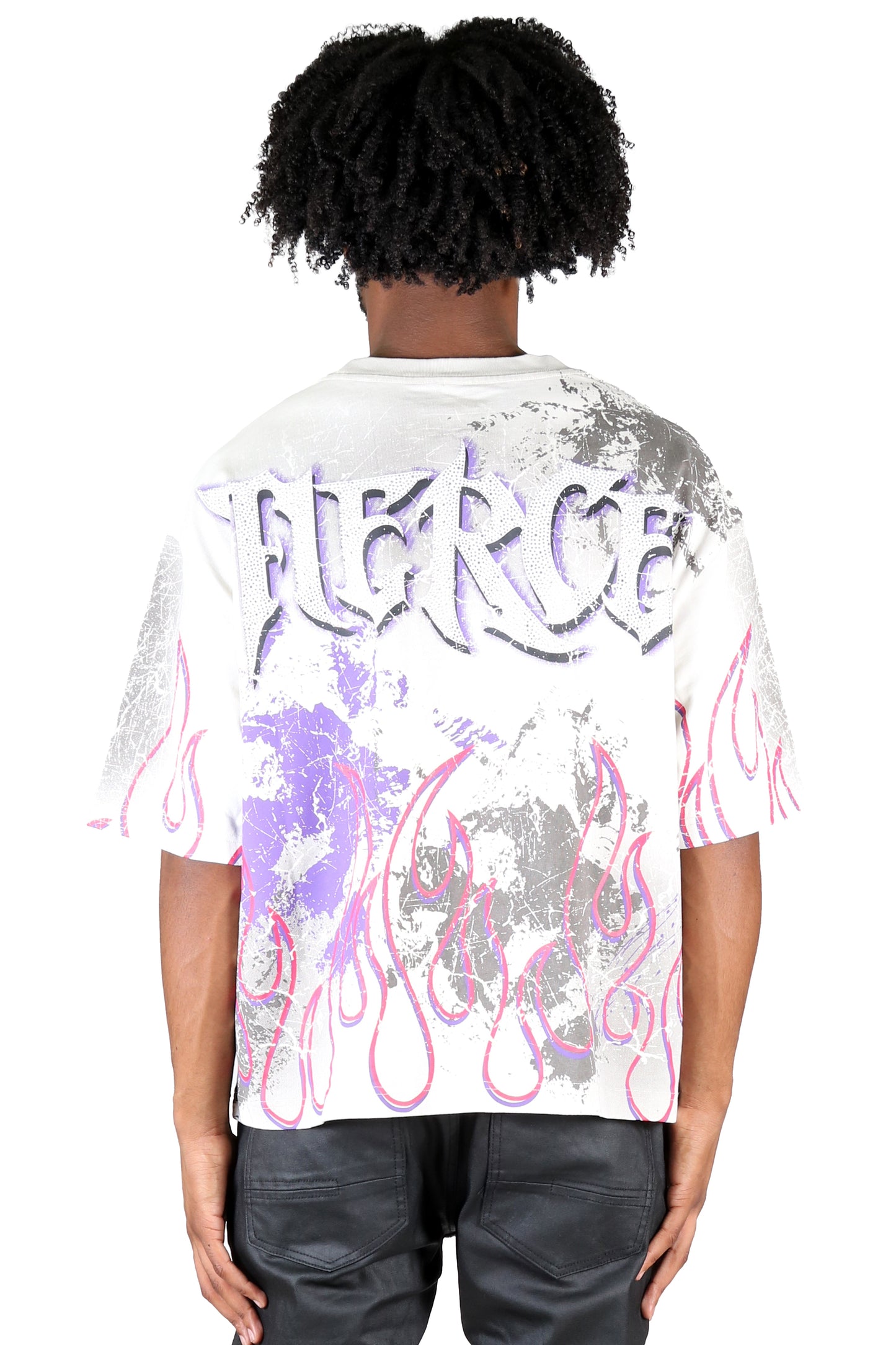 S/N Jersey 3/4 Sleeve Crop Top Tee