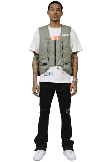 Laurel Cire Padded Vest