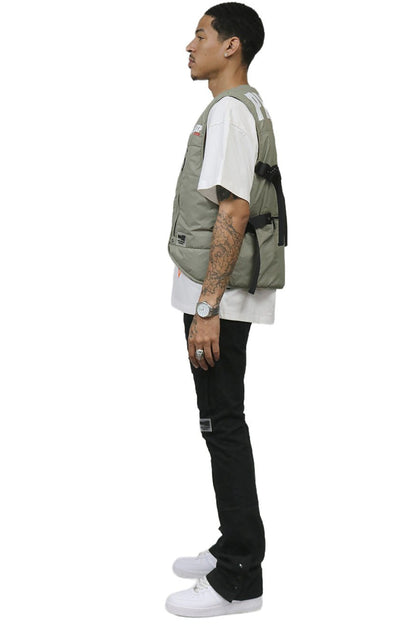 Laurel Cire Padded Vest