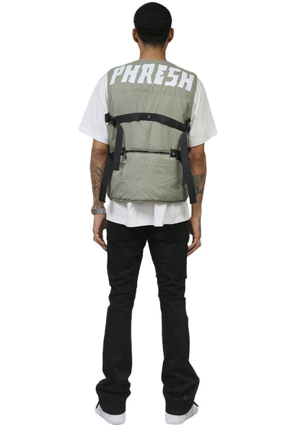 Laurel Cire Padded Vest