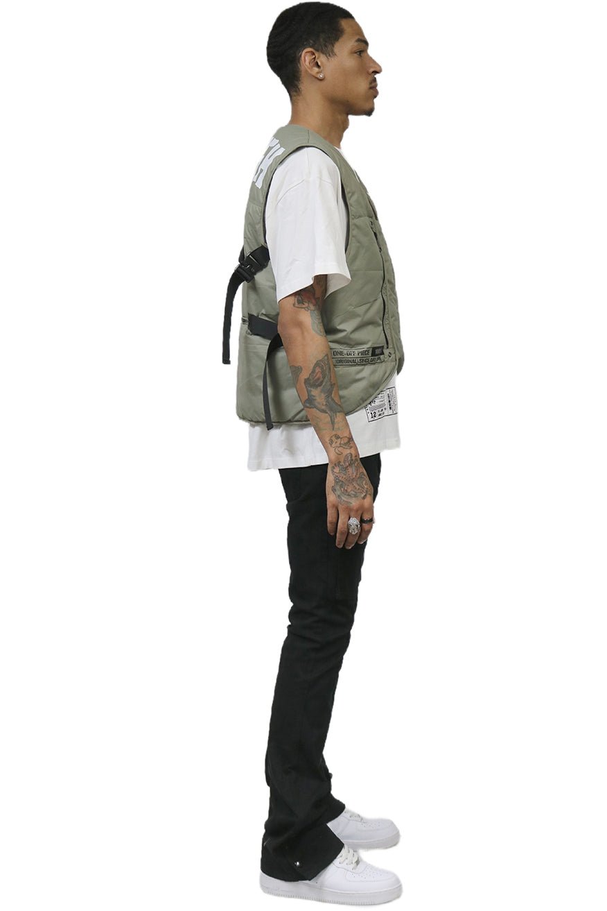 Laurel Cire Padded Vest