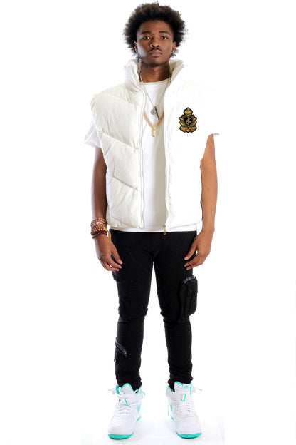 Pure Corduroy Puff Vest