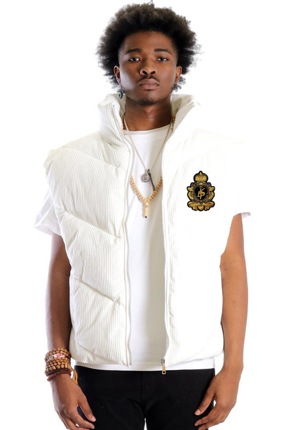 Pure Corduroy Puff Vest