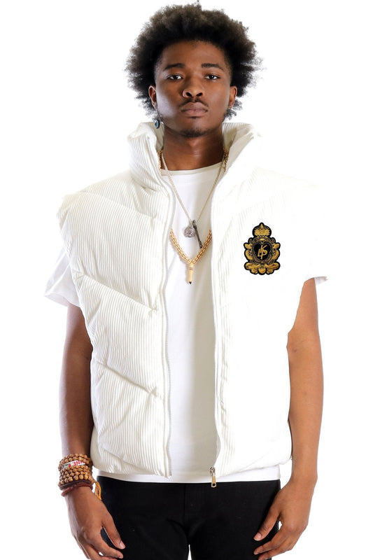 Pure Corduroy Puff Vest