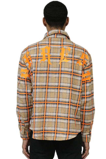Roy Flannel Button Down Shirt