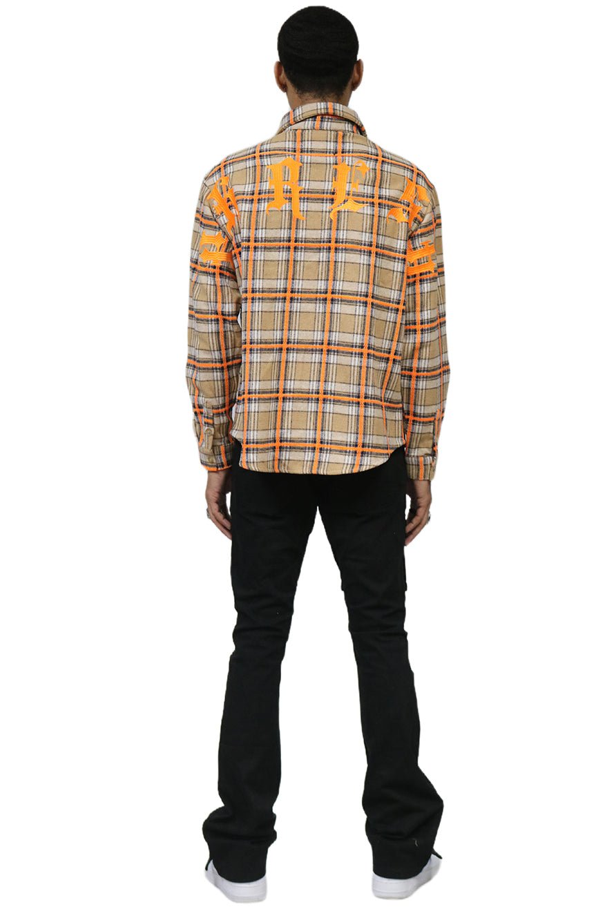 Roy Flannel Button Down Shirt