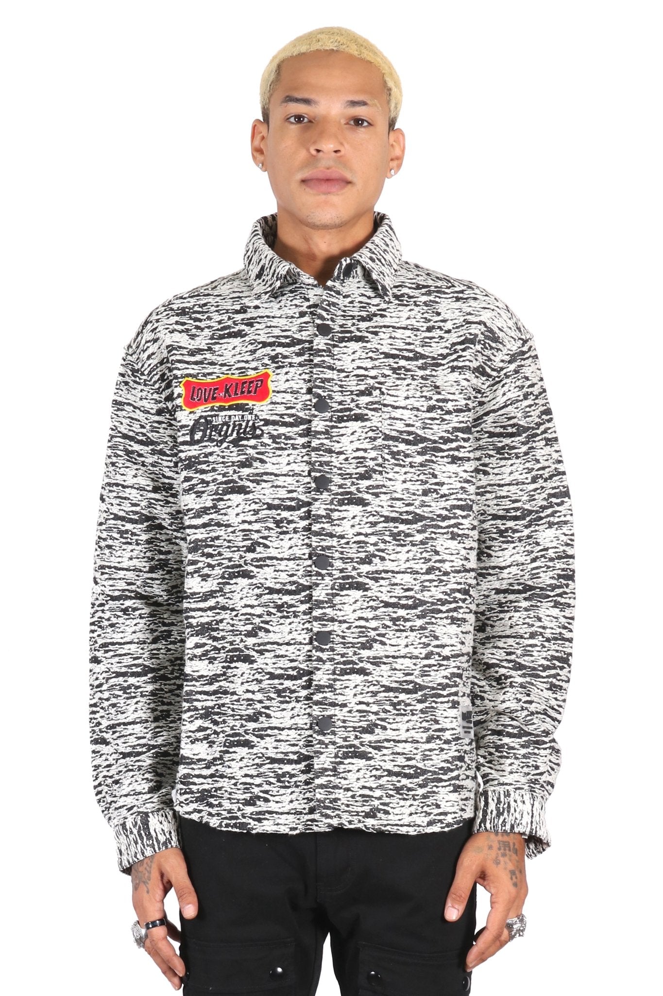 Kirk Jacquard Texture Shirt