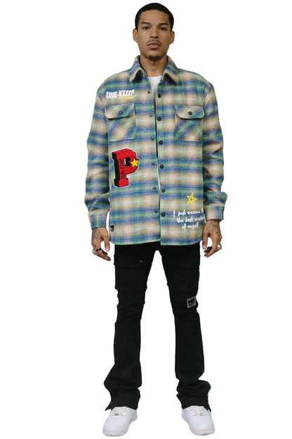 Lawn Oversize Heavy Flannel Outer Shirket