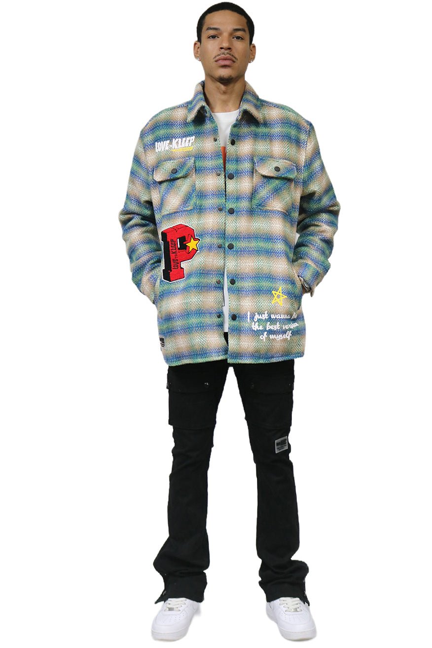 Lawn Oversize Heavy Flannel Outer Shirket