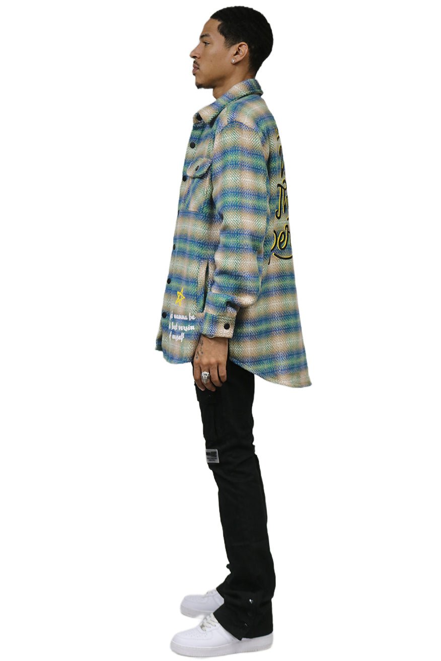 Lawn Oversize Heavy Flannel Outer Shirket