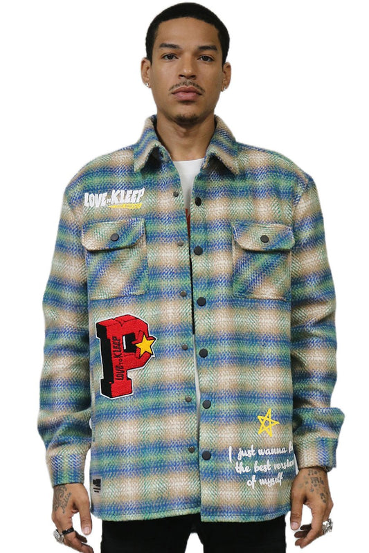 Lawn Oversize Heavy Flannel Outer Shirket