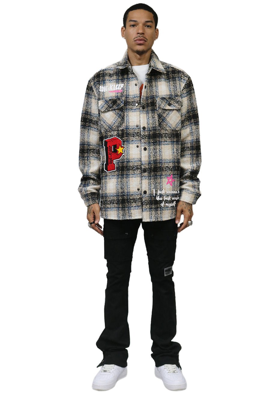 Louis Oversize Heavy Flannel Outer Shirket