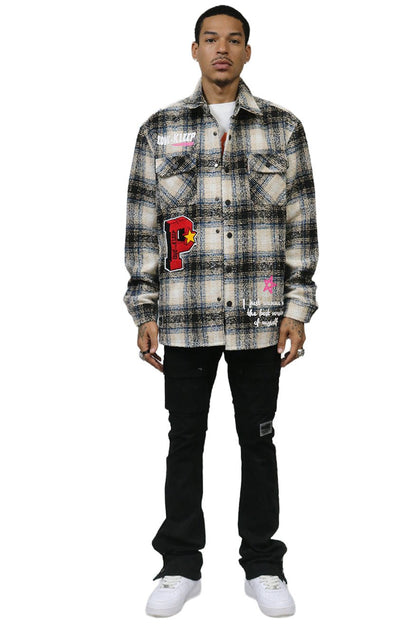 Louis Oversize Heavy Flannel Outer Shirket